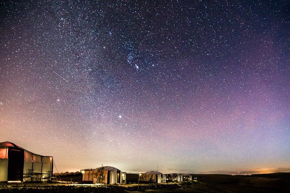 Ciel etoile dans le desert du maroc marrakech Terre des Etoiles