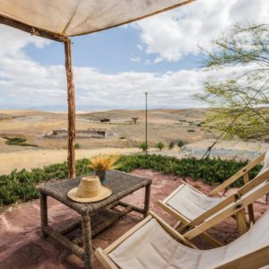 Tente lodge couple tout confort desert Maroc Terre des Etoiles