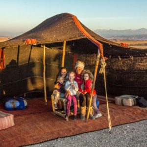 Tente lodge family tout confort desert Maroc Terre des Etoiles