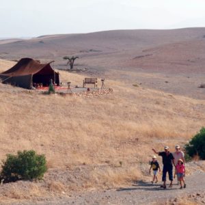 Tente lodge family tout confort desert Maroc Terre des Etoiles