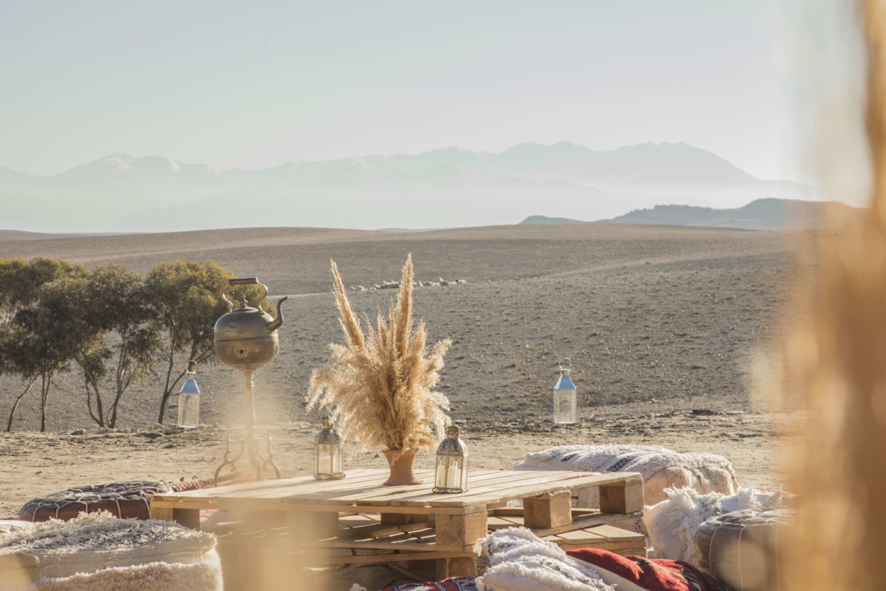 Tentes éphémères Village Sahraoui Ecocamp Terre des Etoiles