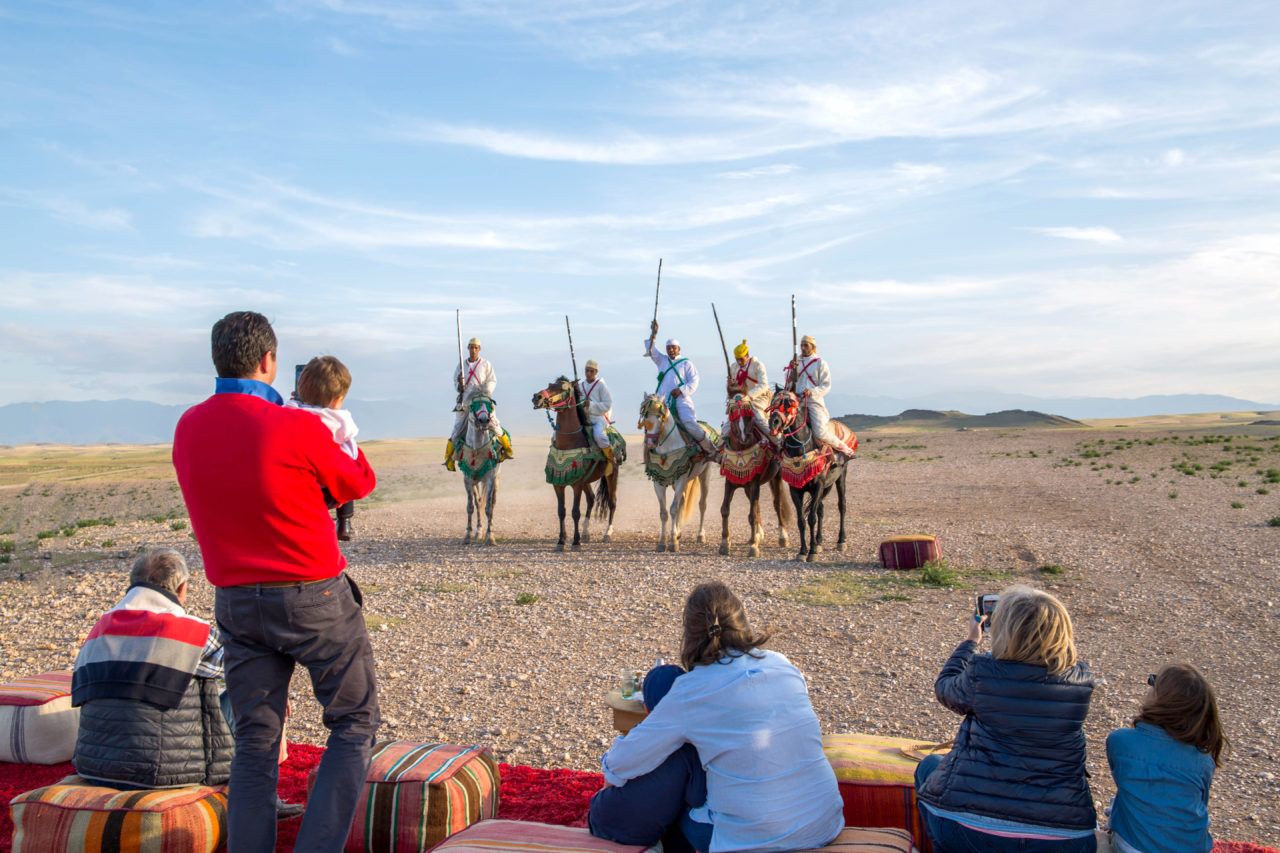 Village Saharaoui Fantasia Event Privatisation Agafay Terre des Etoiles