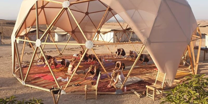 Campement insolite éphémère : être inspiré, innovant et créatif